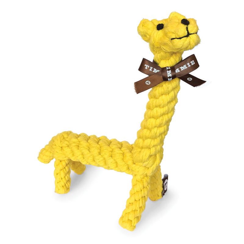 Timmie Gerrard the Giraffe Rope Dog Toy