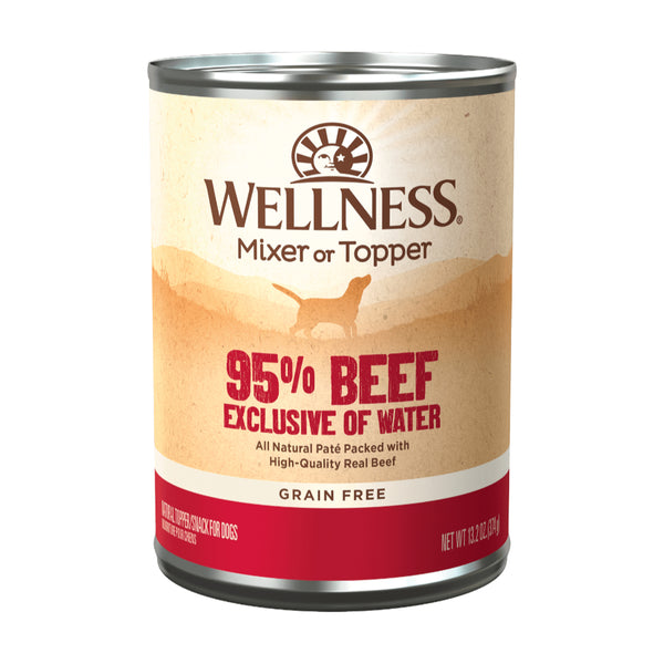 Wellness 95% Beef Dog Wet Food