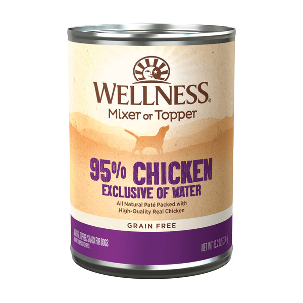 Wellness 95% Chicken Dog Wet Food